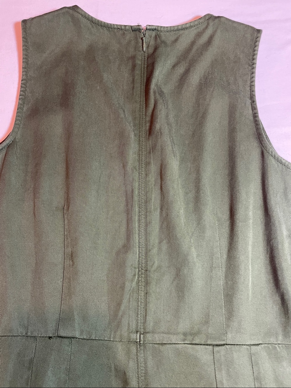LOFT Olive Green Crewneck Jumper - Picture 3 of 8